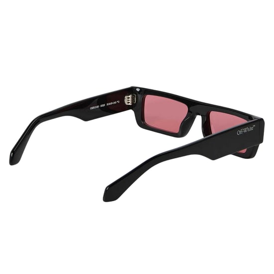 Off White Pittsburgh-zonnebrillen voor heren (Zwart/Rood) - Image 2