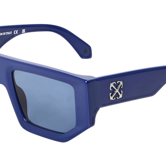 Off White Rechthoekige zonnebril voor dames uit Vancouver (Blauw) - Image 3