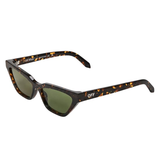 Off White Madison-zonnebril voor volwassenen (unisex) (Havana/Groen) - Image 1