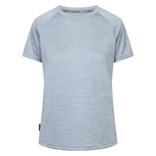 Trespass Dames/Dames Selinne Duo Skin Active Top (Blauwe Mist Marl) - Image 2