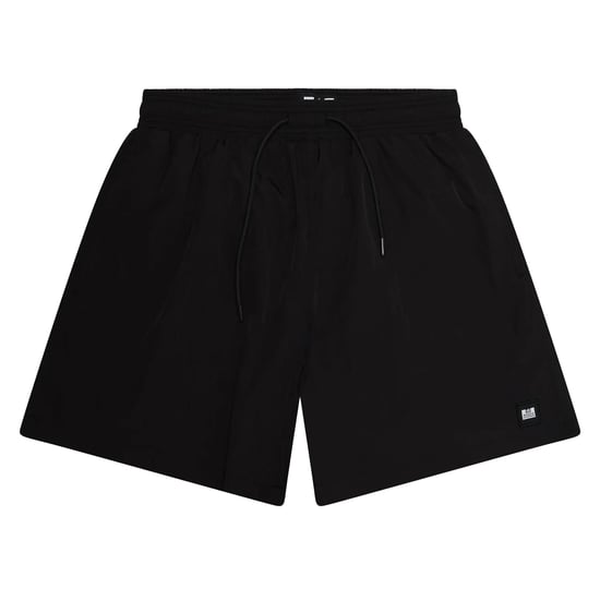Weekend Offender Zwemshorts met embleem voor heren (Zwart) - Image 1