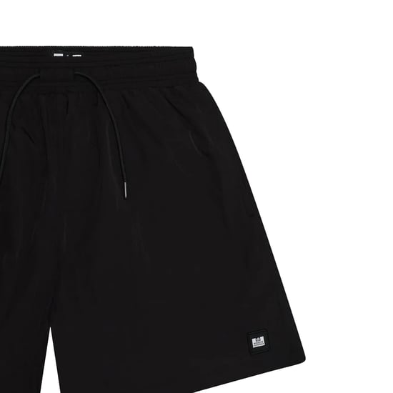 Weekend Offender Zwemshorts met embleem voor heren (Zwart) - Image 3