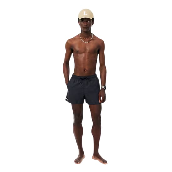 Lacoste Heren Logo Zwemshort (Zwart) - Image 1