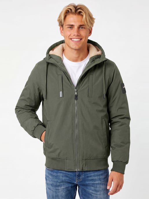 Alessandro Salvarini Heren Winterjas AS-431 – Warm Met Teddyvoering & Capuchon - Image 6