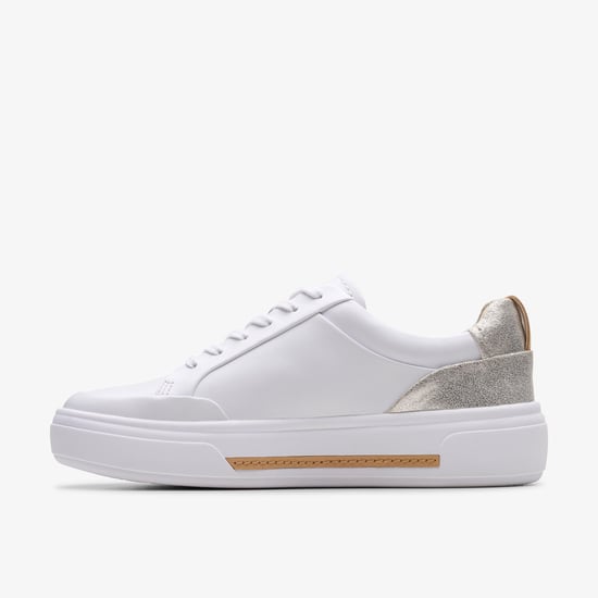 Hollyhock Zip Silver Combi Lea Sneakers - Image 3