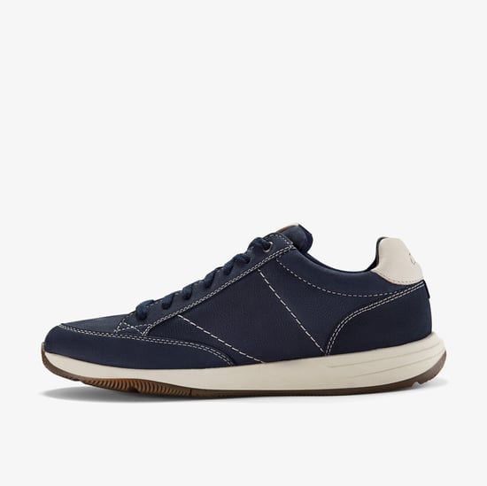 Townview Lace Navy Nubuck Sneakers - Image 2
