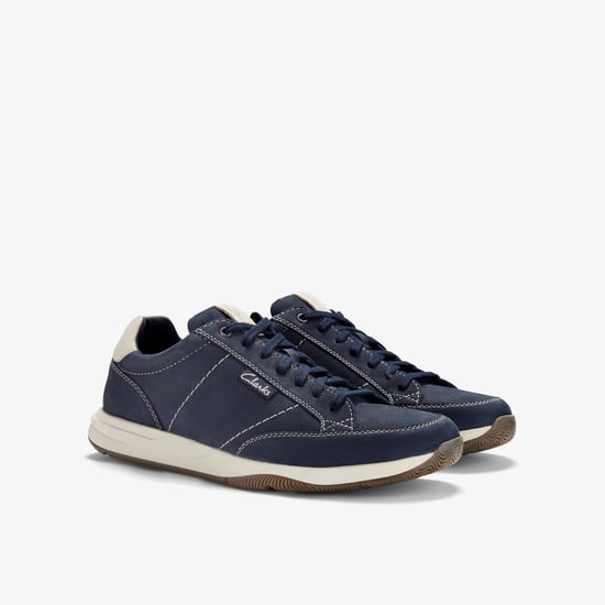 Townview Lace Navy Nubuck Sneakers - Image 4