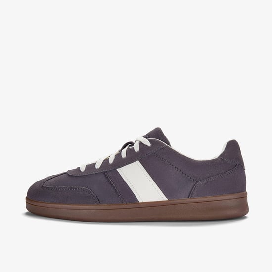 Seco Speed Dark Grey Suede Sneakers - Image 2
