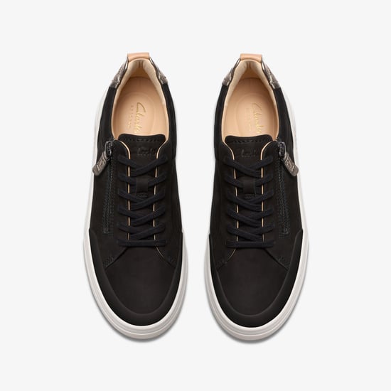 Hollyhock Zip Black Nubuck Sneakers - Image 6