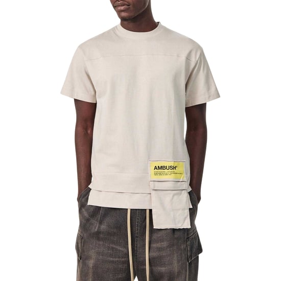 Ambush T-shirt voor heren met heupzak (Neutraal) - Image 1