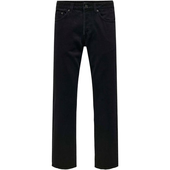 Only and Sons Denim Rechte Jeans Heren (Zwart) - Image 1