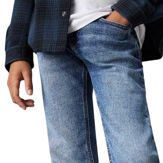 Calvin Klein Jeans voor jongens met 5 zakken en rechte pijpen (Blauw) - Image 2