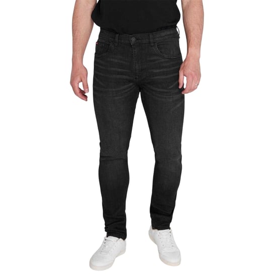 Lee Cooper Effen slim-fit denimjeans voor heren (Zwart) - Image 1