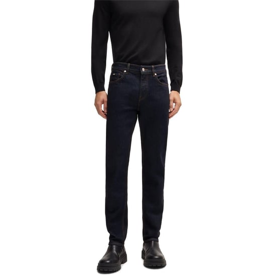 Boss Slanke herenjeans met 5 zakken (Marine) - Image 2