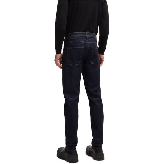 Boss Slanke herenjeans met 5 zakken (Marine) - Image 3