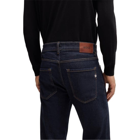 Boss Slanke herenjeans met 5 zakken (Marine) - Image 4