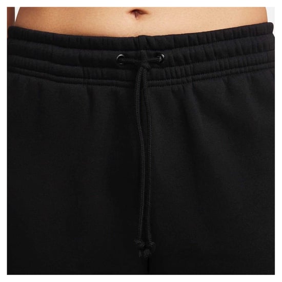 Nike Phoenix fleece-joggingbroek met middelhoge taille voor dames (Zwart) - Image 3
