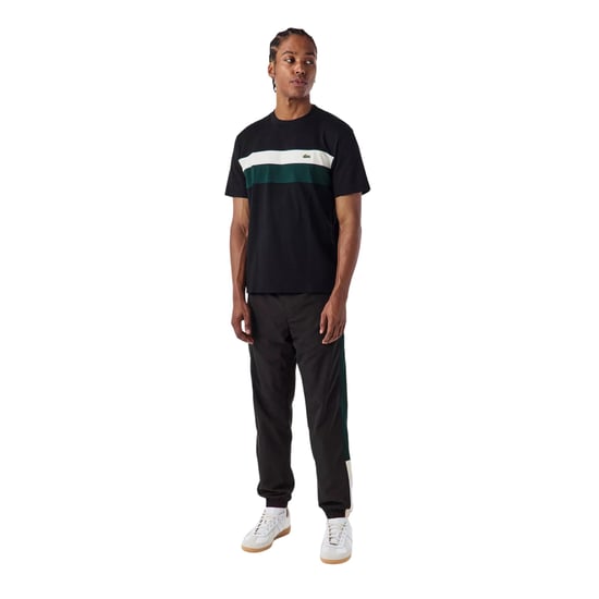 Lacoste Heren Enkel Joggingbroek met manchet (Zwart) - Image 1
