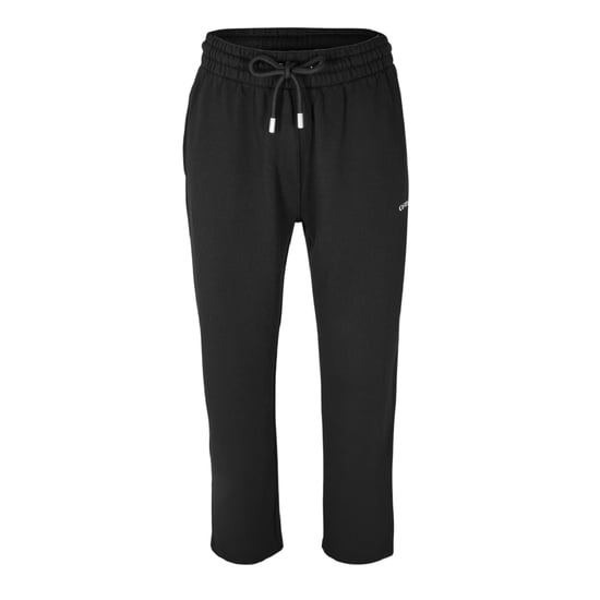 Off-White Rechte joggingbroek voor heren met Arrow-logo (Zwart, Wit) - Image 1