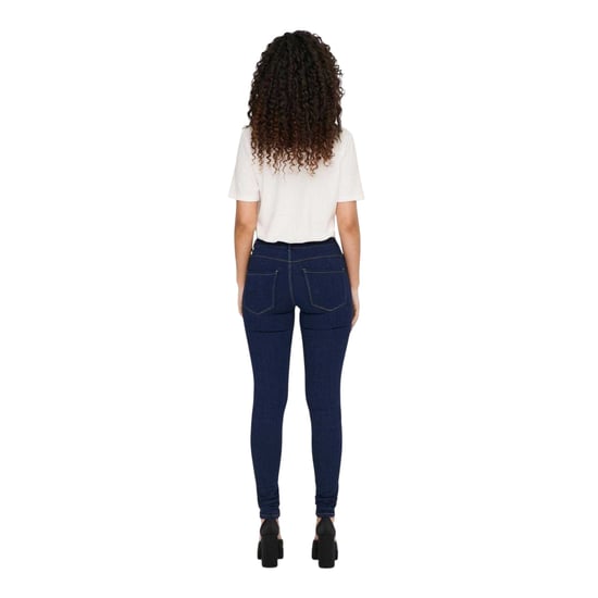 Only Vrouwen/dames Skinny Jeans (Donkerblauw) - Image 3