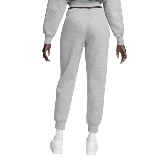 Nike Phoenix fleece-joggingbroek met middelhoge taille voor dames (Grijze Mergel) - Image 2