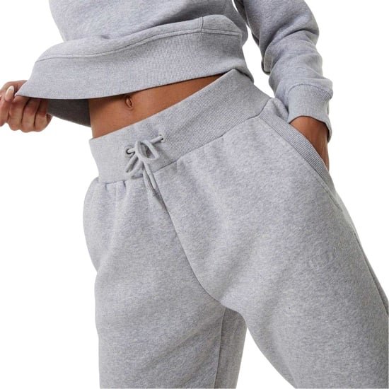USA Pro Dames/Dames Katoenblend Verstelbare Taille Klassieke Joggers (Grijs Marl Marl) - Image 4