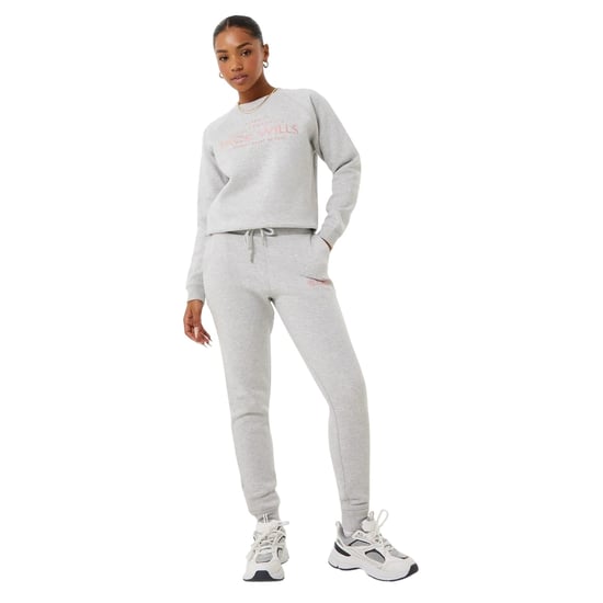 Jack Wills Hunston joggingbroek van polykatoen voor dames (Grijze Mergel) - Image 1