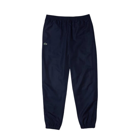 Lacoste Taffeta trainingsbroek met logo voor heren (Marine) - Image 2