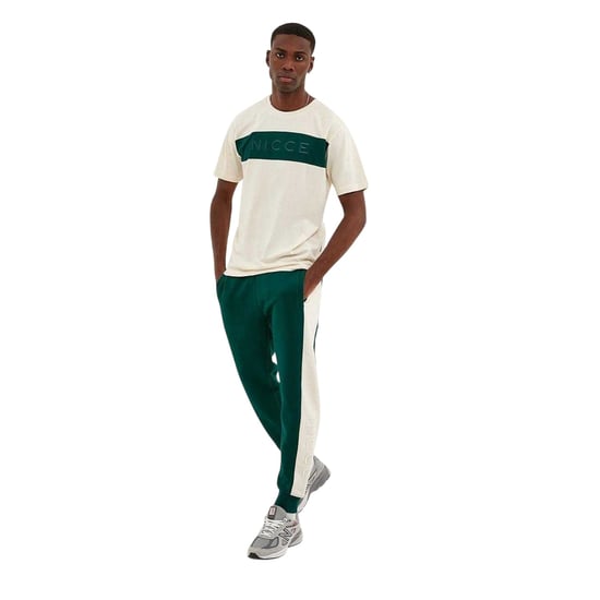 Nicce Mercury-joggingbroeken voor heren (Groen/Wit) - Image 1