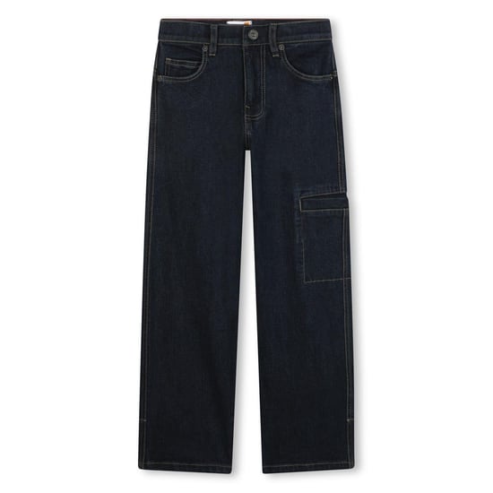 Timberland Cargojassen met relaxte pasvorm voor jongens van het merk Carpenter (Denim Blauw) - Image 2
