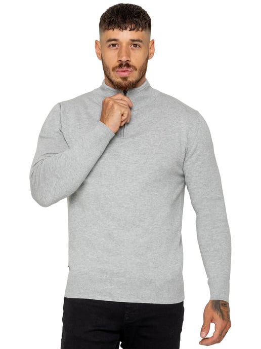 Enzo Milano | Heren Gebreide Trui met Halve Rits - Image 3