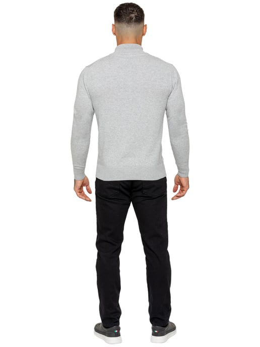 Enzo Milano | Heren Gebreide Trui met Halve Rits - Image 5