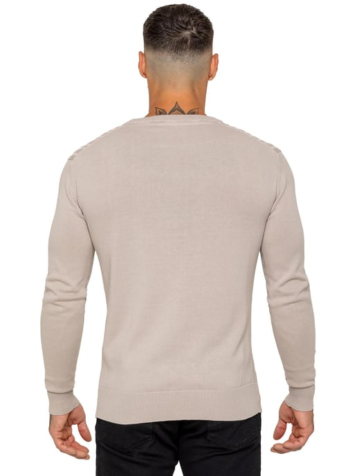 Enzo Milano | Heren Kabelgebreide Trui - Image 4
