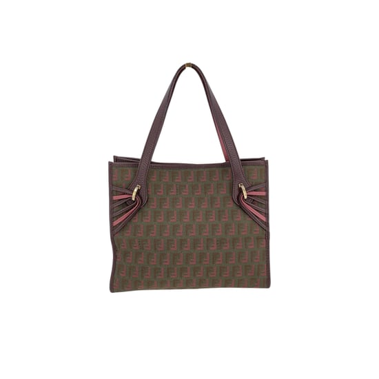 Fendi stoffen handtas Zucchino Tote - Image 3
