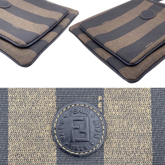 Fendi Vintage stoffen handtas Pequin - Image 4