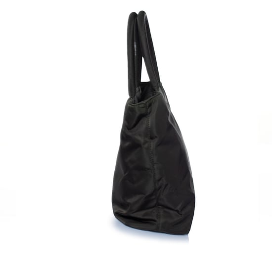 Prada, vintage mini handtasje van donkergroen nylon - Image 3