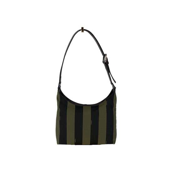 Fendi Vintage stoffen schoudertas Pequin - Image 3