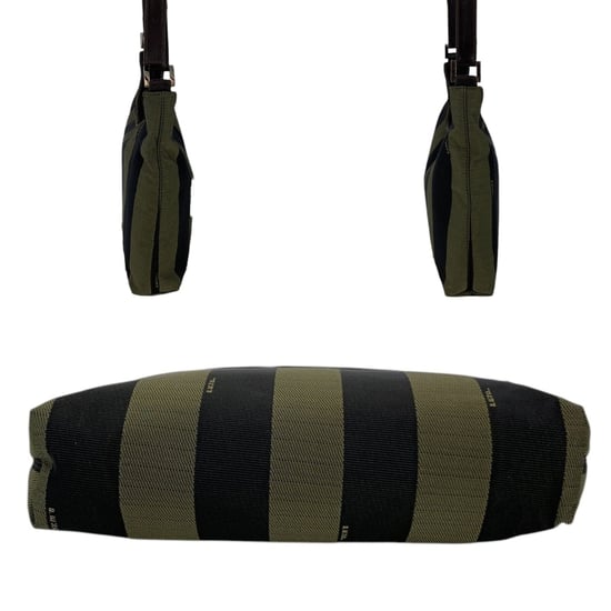 Fendi Vintage stoffen schoudertas Pequin - Image 4