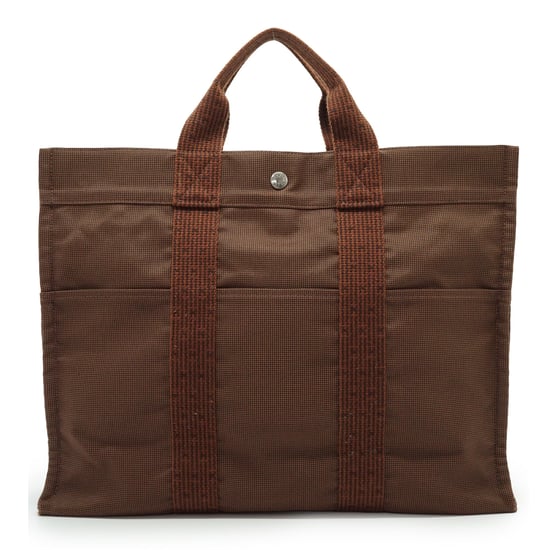 Hermes Vintage stoffen schoudertas Herline - Image 2