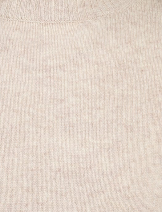 beige Born with Appetite Gregg mock trui - Image 3