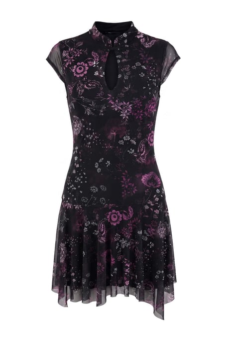 TRENDYOLMİLLA Dames Meerkleurig Effen Kort / Mini Kort Skater Jurken - Image 4