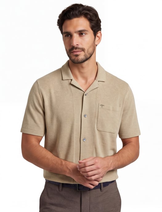 Doorknooppolo Fynch Hatton beige - Image 1