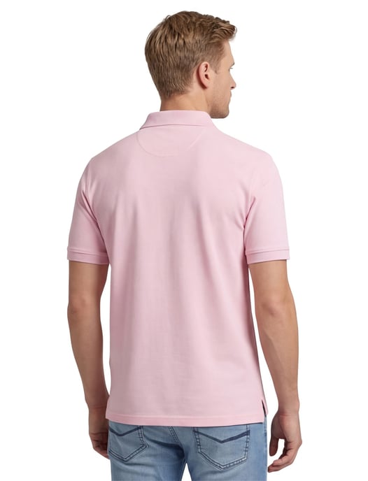 Gant regular fit 2 knoops polo roze effen - Image 2
