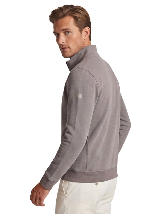 trui Baileys half zip normale fit 100% katoen - Image 2