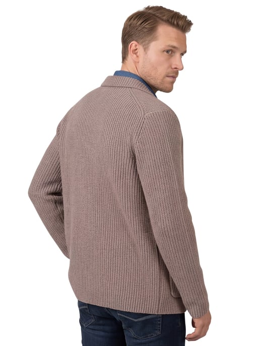 Born with appetite vest normale fit effen beige - Image 2