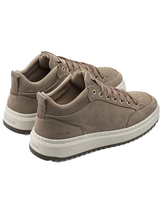 sneakers Rehab bruin effen rubber en leer - Image 3