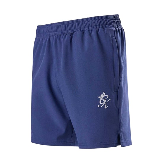 Gym King Hardloopshorts met logo voor heren (Oxford Blauw) - Image 1