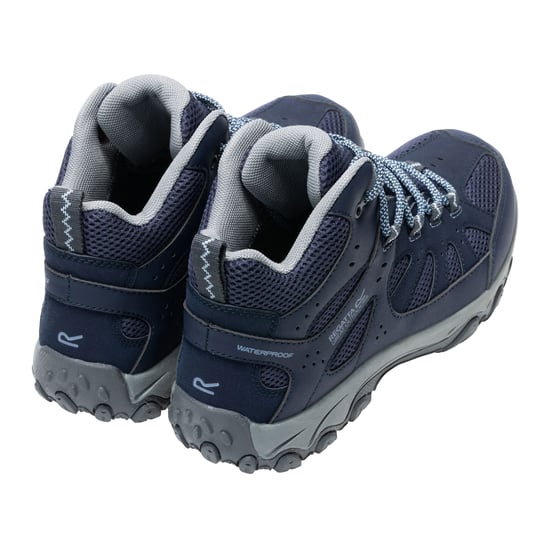 Regatta Dames/Dames Edgepoint IV Mid Cut Wandelschoenen (Navy/Dusky blauw) - Image 2