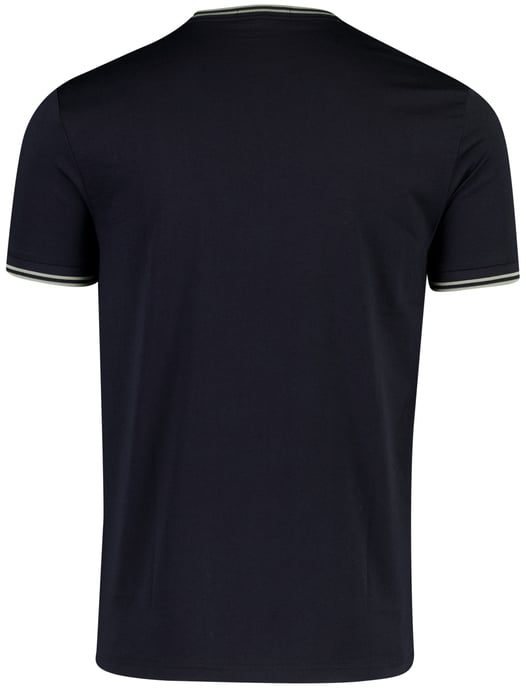 T-shirt Fred Perry donkerblauw 100% katoen - Image 2