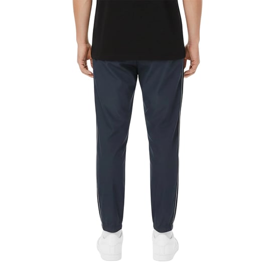 Lacoste Joggingbroek voor heren met zijstrepen, elastische tailleband en taps toelopend model (Zwart) - Image 6
